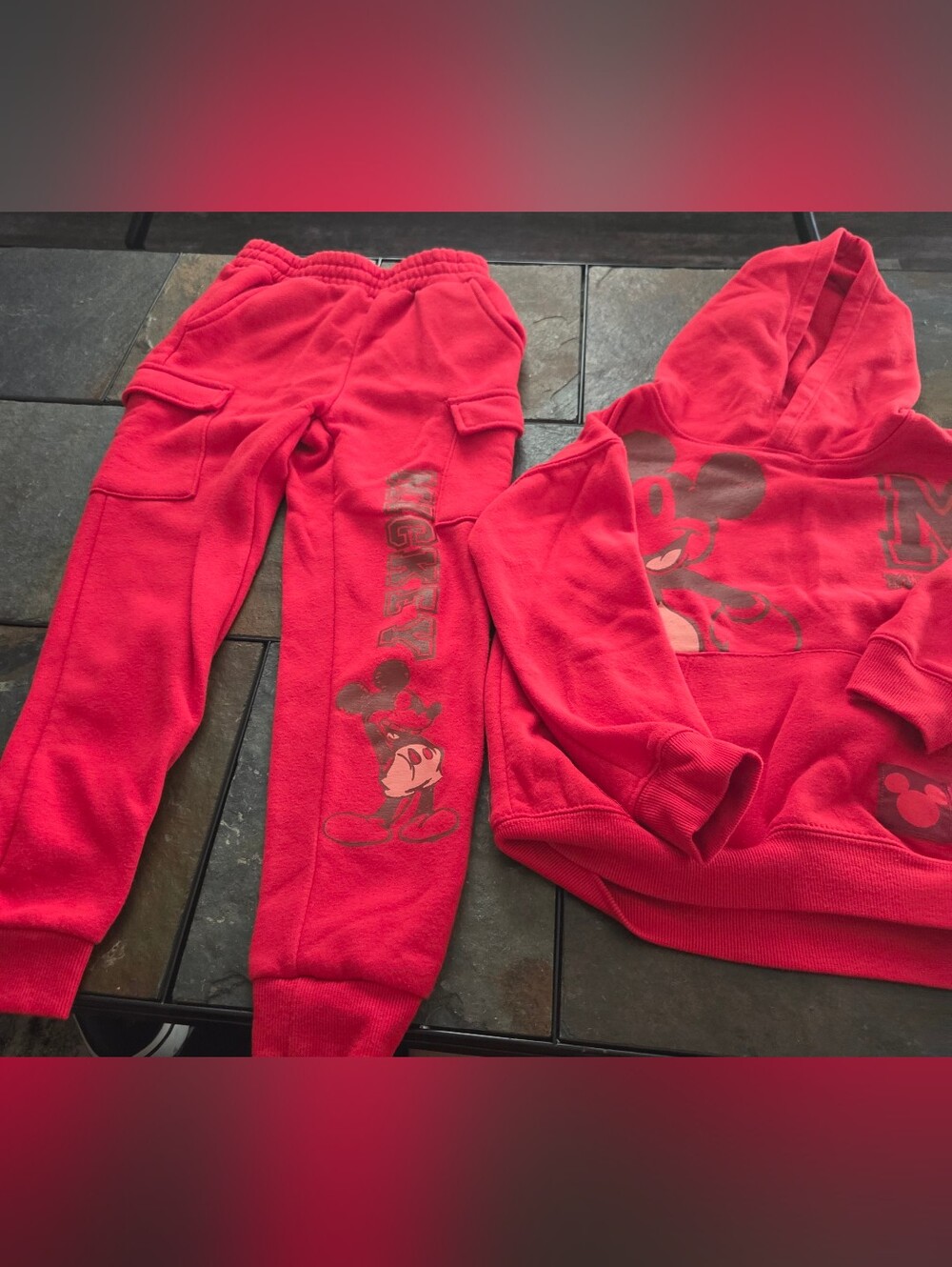 Boys 2 Piece Disney Sweat Outfit